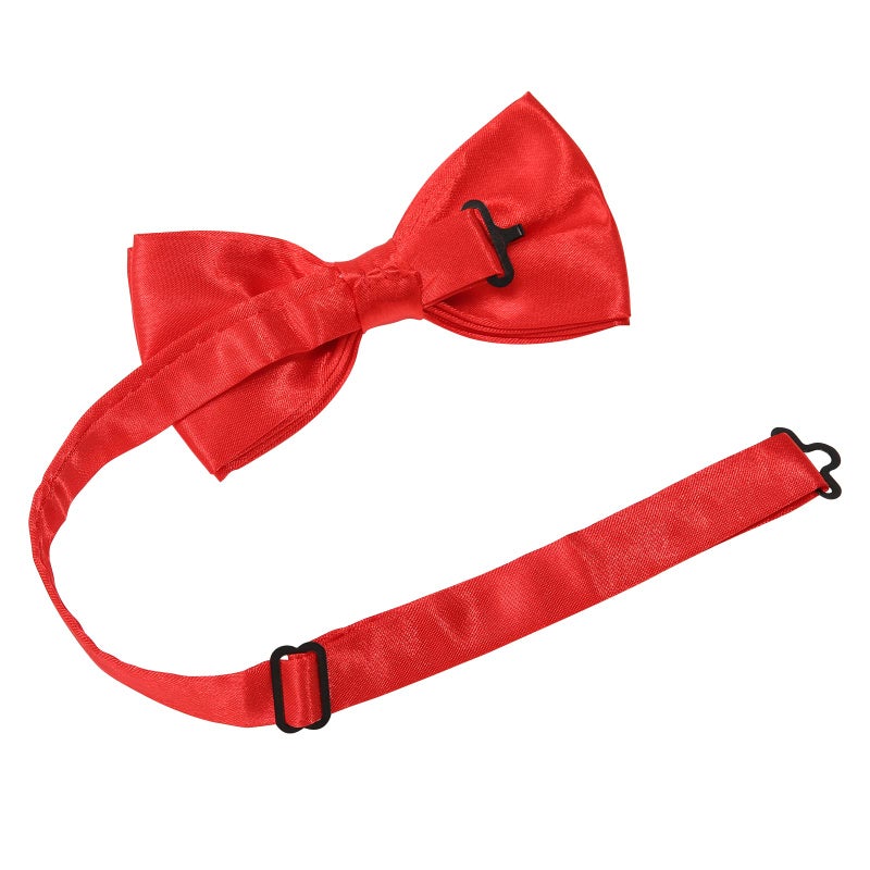 Kajeer Men's Bow Tie for Wedding Party - Solid Color Adjustable Pre Tied Bowtiesï¼ˆ1PCS - Image 4
